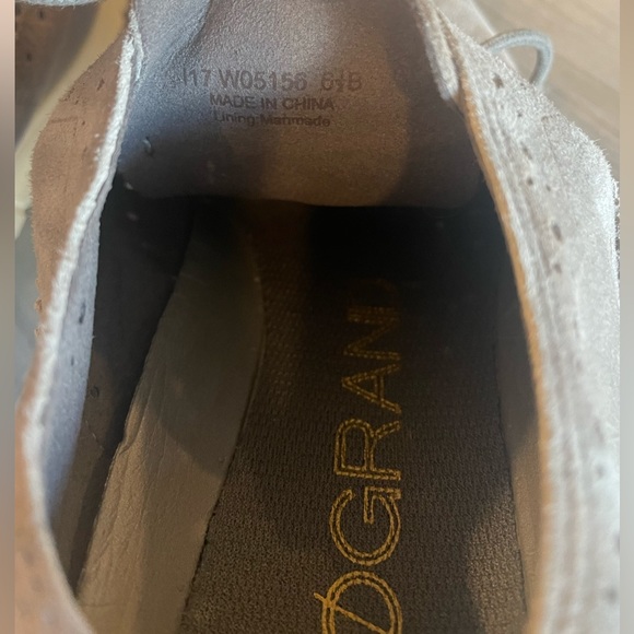 Cole Haan Zero Grand Gray Suede Shoes 6.5 - Picture 7 of 12